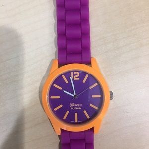 Geneva colorful watch